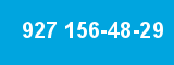 927 156-48-29 927 156-48-29